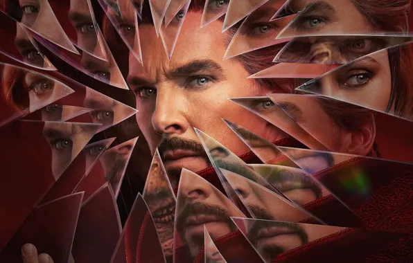 Mirror, Dr. Strange, Multiverse of madness, Broken dimension