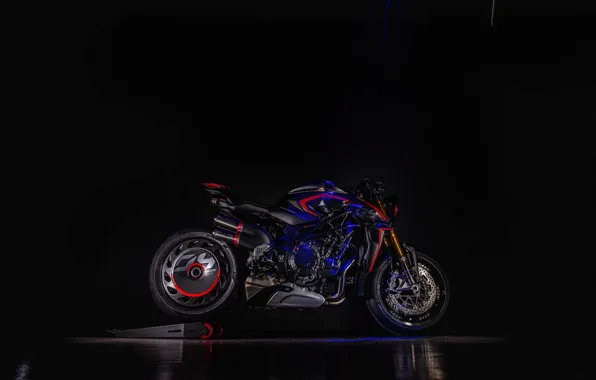 Картинка черный фон, MV Agusta, Rush 1000