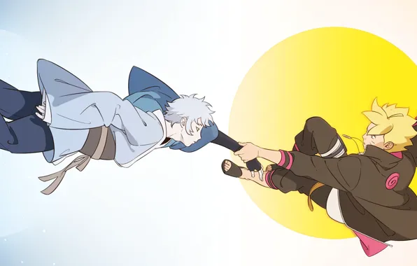 NARUTO, Fanart, Uzumaki Boruto, Boruto, Pixiv, Fanart From Pixiv, Mitsuki (NARUTO), Noeunjung93