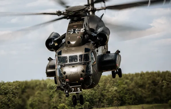 Тяжёлый, CH-53, Super Stallion, транспортный вертолёт