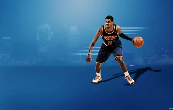 Баскетбол, NBA, Cleveland Cavaliers, Kyrie Irving, дриблинг