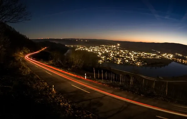 Germany, Rhineland-Palatinate, Panoramic road, Niederemmel