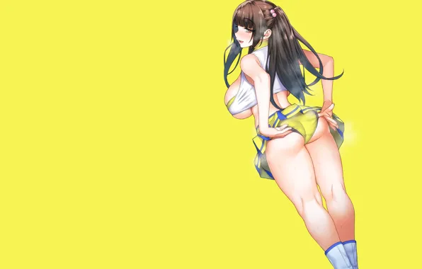 Girl, hot, sexy, ass, anime, butt, babe, cute