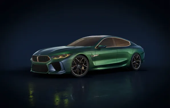 Картинка Concept, фон, BMW, концепт, Gran Coupe, backgound, вмб