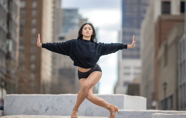 Девушка, поза, Maddie