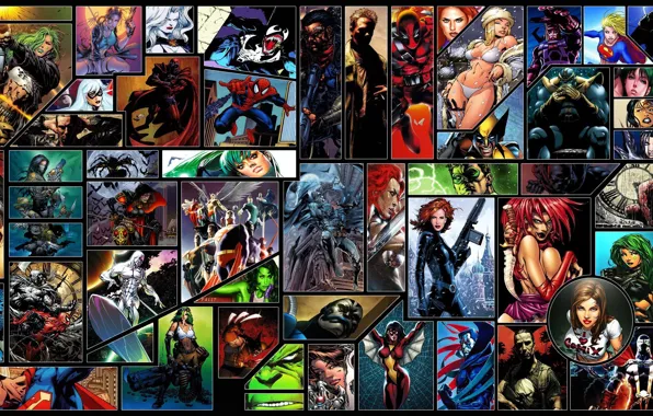 Картинка Superheroes, комиксы, Marvel, марвел, супергерои, Marvel Comics, comix, DC Comix