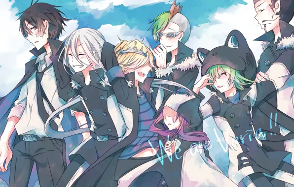 Группа, аниме, парни, Katekyo Hitman REBORN!, Вария