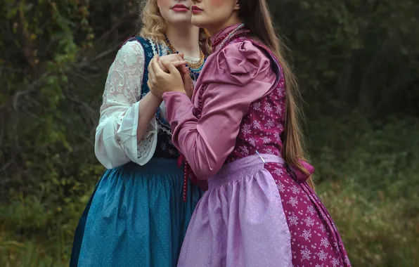 Лес, взгляд, природа, двое, Татьяна Шепелева