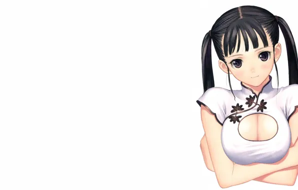 Девушка, Tony Taka, white background