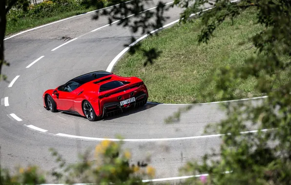 Ferrari, суперкар, supercar, Stradale, 2020, Ferrari SF90, Ferrari SF90 Stradale, Ферарри