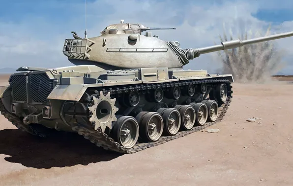 Картинка основной боевой танк, Израиль, IDF, ЦАХАЛ, Magach 3, Магах-3, наименование американских танков M48 и M60, …