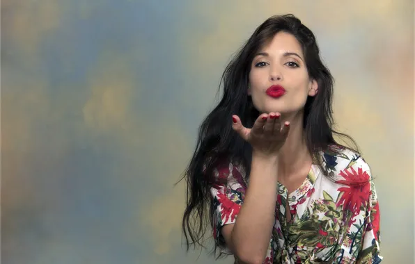 Взгляд, девушка, портрет