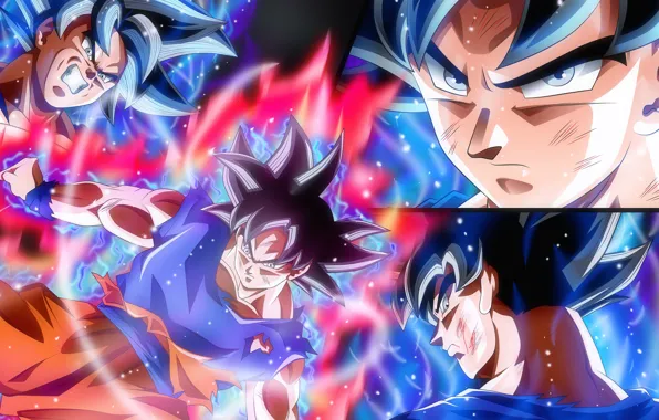 Коллаж, парень, Dragon Ball, Драконий жемчуг