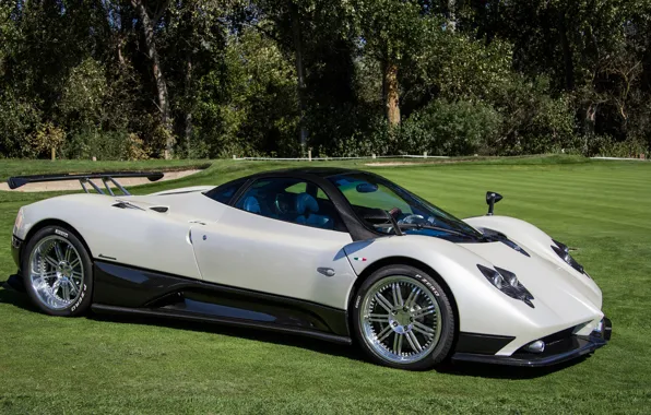 Картинка white, zonda, pagani