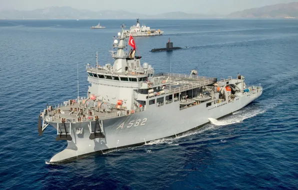 Спасатель, ВМС Турции, TCG Alemdar