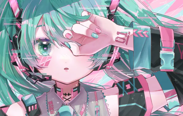 Девушка, Hatsune Miku, Vocaloid