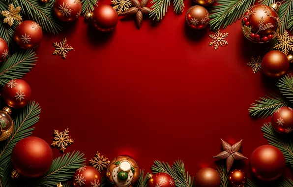 Картинка украшения, шары, Рождество, Новый год, golden, new year, Christmas, balls