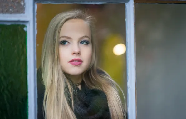 Картинка взгляд, девушка, лицо, модель, милашка