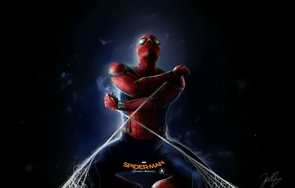 Art, spider man, spider man:homecoming, tom holland