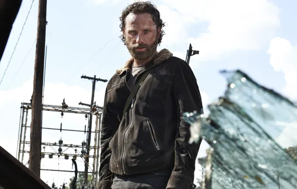 The Walking Dead, Rick Grimes, Ходячие мертвецы, Andrew Lincoln, Эндрю Линкольн, Рик Граймс