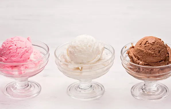 Мороженое, шоколадное, dessert, клубничное, ванильное, ice cream