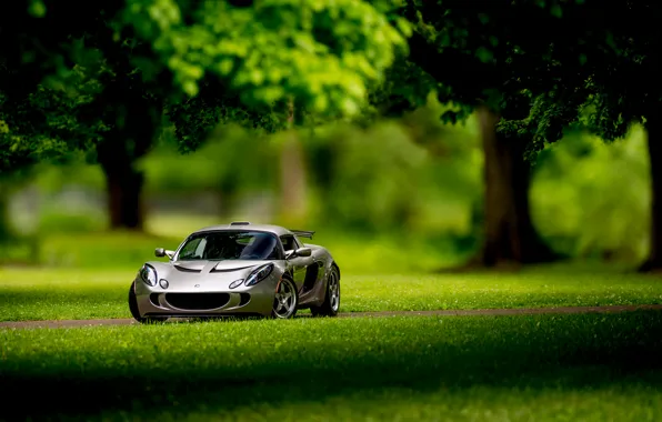 Lotus, Exige, front, silvery