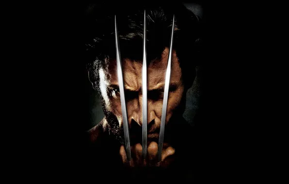 Картинка металл, когти, ножи, Wolverine, X-Men, росомаха