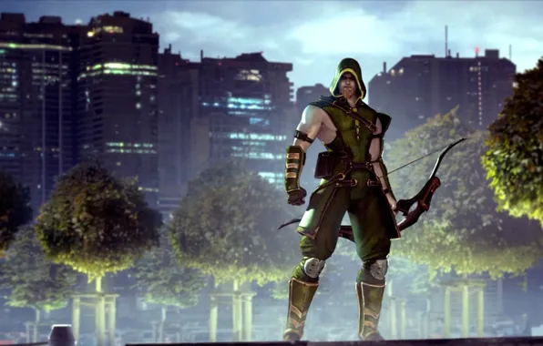 Green Arrow, DC Comics, Oliver Queen, Зелёная стрела
