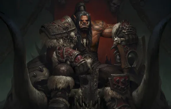 Фентези, Арт, World of Warcraft Warlords of Draenor