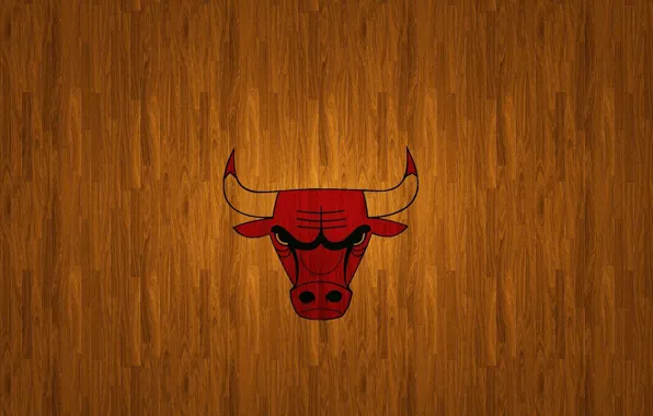 Дерево, логотип, лого, баскетбол, Logo, wood, nba, Чикаго Буллз