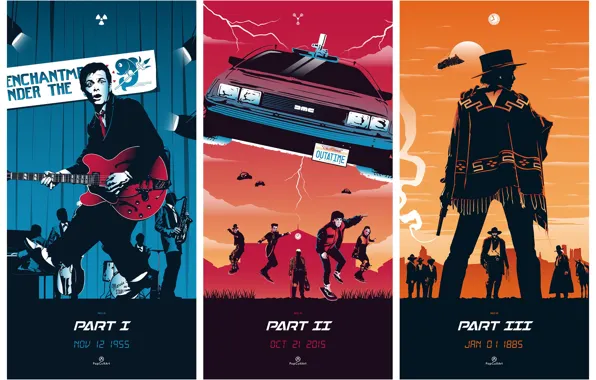 Назад в будущее, Art, Back to the Future