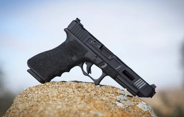 Картинка пистолет, самозарядный, Glock 34