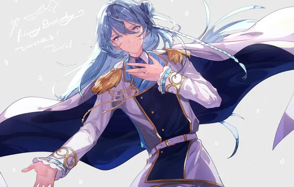 Фон, арт, парень, Ensemble Stars!, Hibiki Wataru