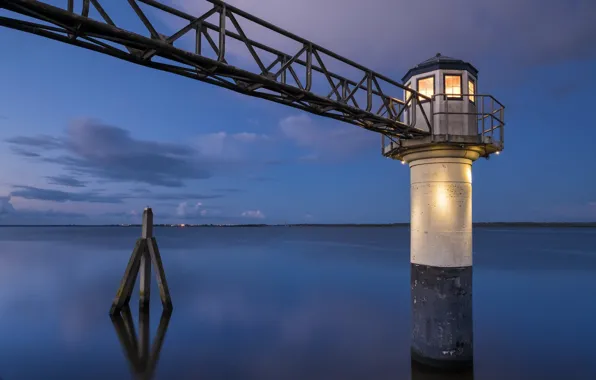 Lighthouse, Friesland, Oostmahorn