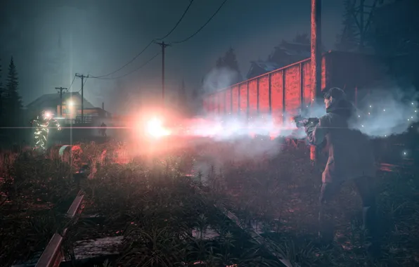 Ночь, мрак, Alan Wake