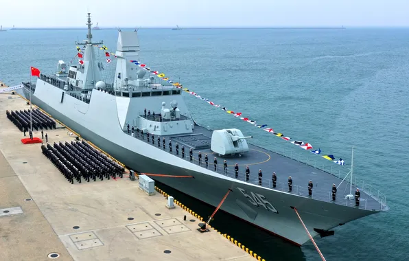 Китай, фрегат, 2025, ввод в строй, Type 054B, Luohe