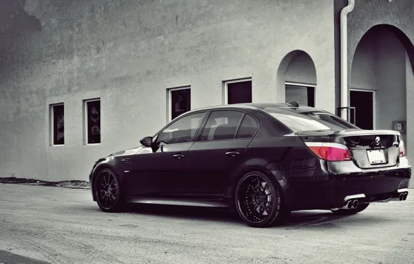 Black, Bmw, E60