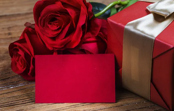 Любовь, цветы, подарок, розы, red, love, romantic, valentine's day