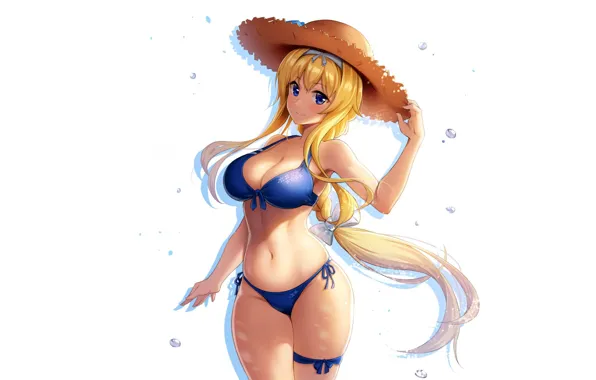 Girl, sexy, boobs, anime, beautiful, pretty, Alice, erotic