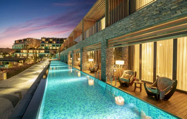 Отдых, бассейн, Турция, Бодрум, Lujo Bodrum A`la Carte