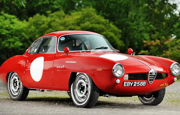 Alfa, Corsa, Romeo, Speciale, Sprint, Giulia, Alfa Red, Old Car