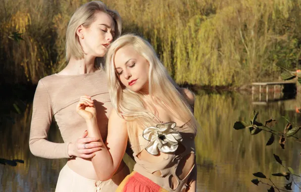 Природа, девушки, Katie, Keira