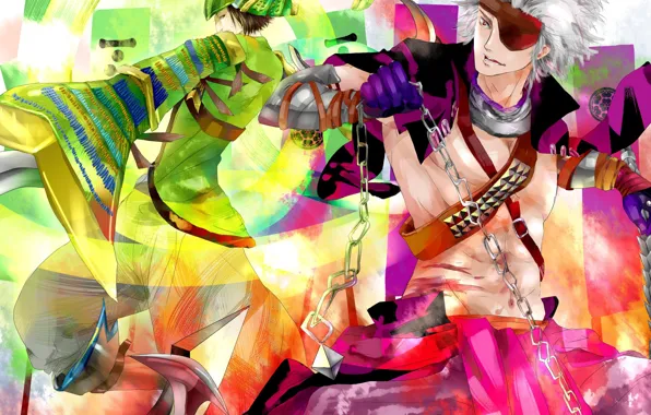Арт, парни, Sengoku Basara
