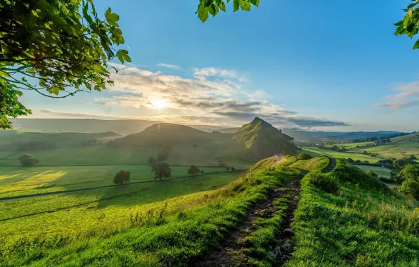 England, Derbyshire, Chrome Hill