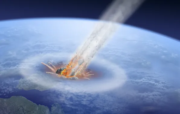 Planet, meteorite, catastrophe