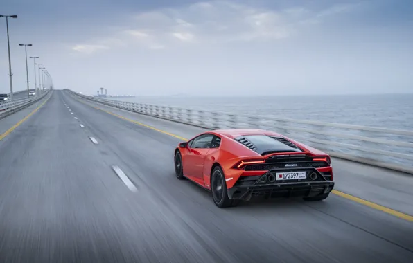 Скорость, Lamborghini, Evo, Huracan, 2019, Lamborghini Huracan Evo