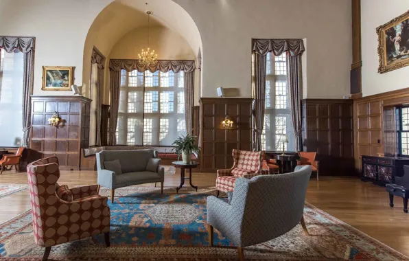 Замок, интерьер, зал, Winchester, Great Hall