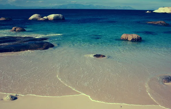 Картинка песок, море, пляж, природа, океан, отдых, побережье, волна