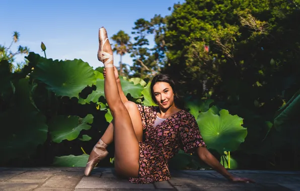 Картинка девушка, поза, Myriam