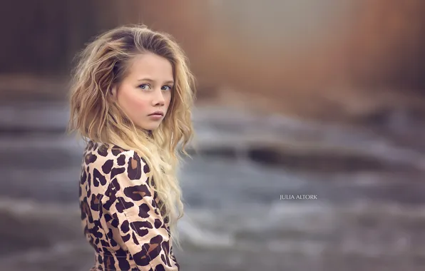 Взгляд, портрет, девочка